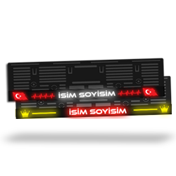 Işıklı Otomobil Plakalık